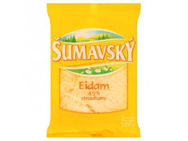 Šumavský Тертый сыр Эдам 45% 100 г